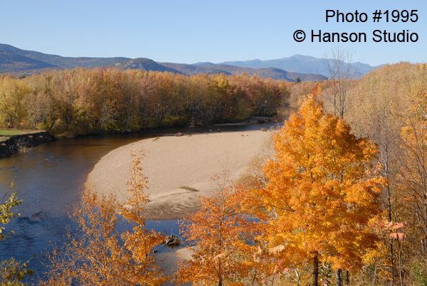 North Conway, NH - Saco River and Foliage